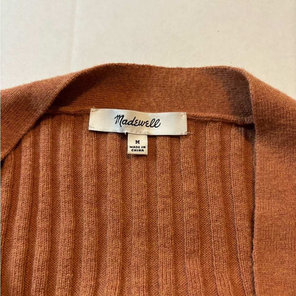 Madewell Ribbed Cardigan - Picture 2 of 5
